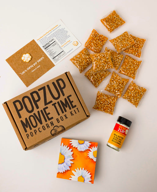 Popcorn & Movie Night Gift Set, Popcorn-Lover Gift