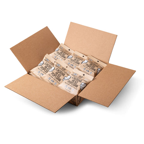 70 calorie Cheddar Head 12 pack box