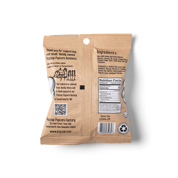 70 calorie Butter bag back