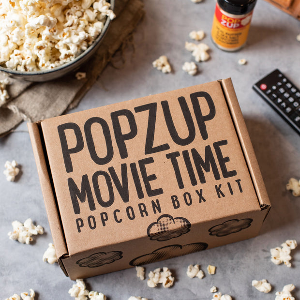 *NEW* Movie Time Popcorn Kit (Stovetop) + Butter & Cheddar Seasoning