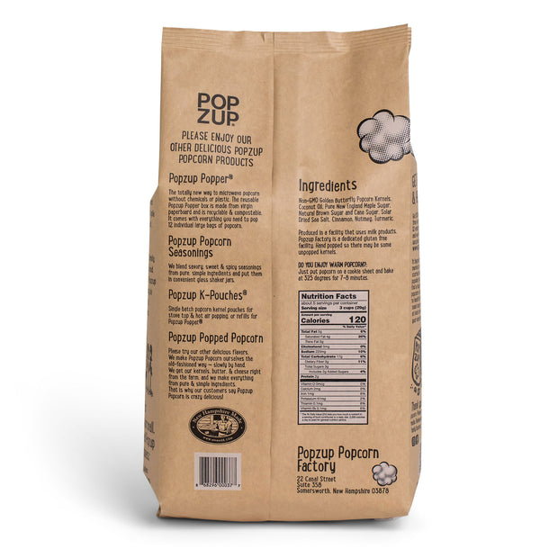 3 Maple Cinnamon Toast popcorn Bags- Family Size