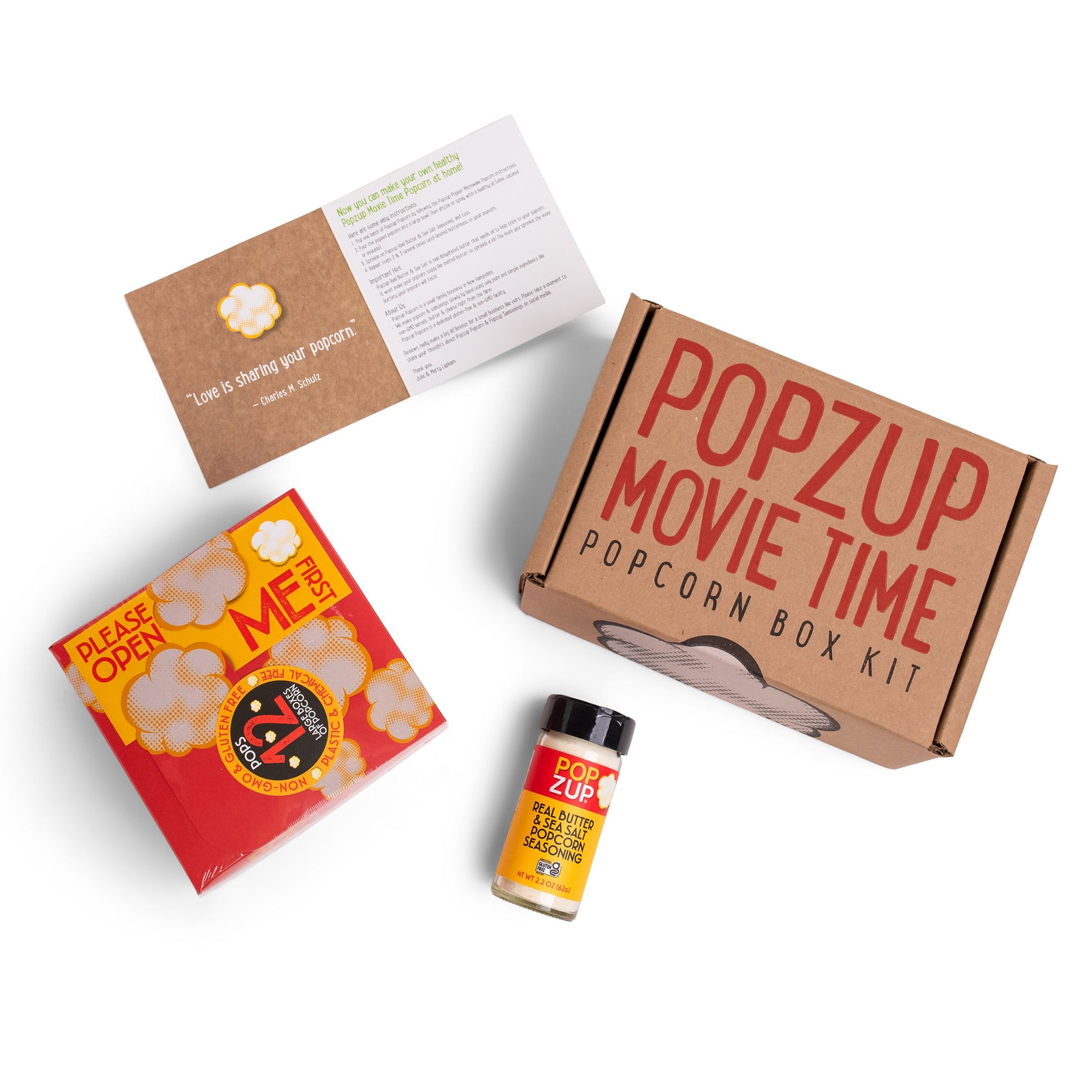 Movie Time Popcorn Kit (Microwave) – popzup