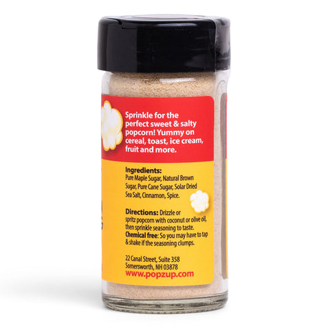 Vermont Maple Popcorn Seasoning Ingredients