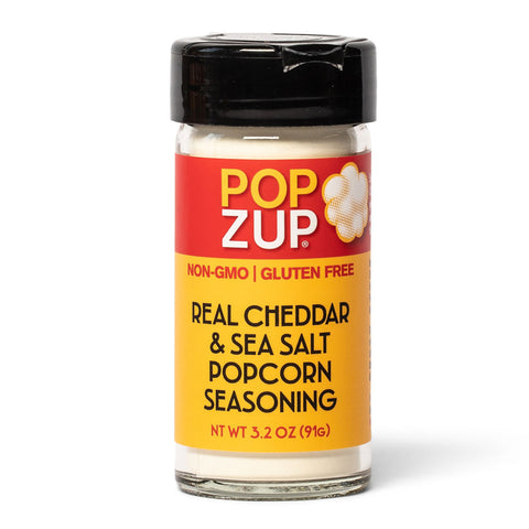 Real Cheddar & Sea Salt Seasoning Front