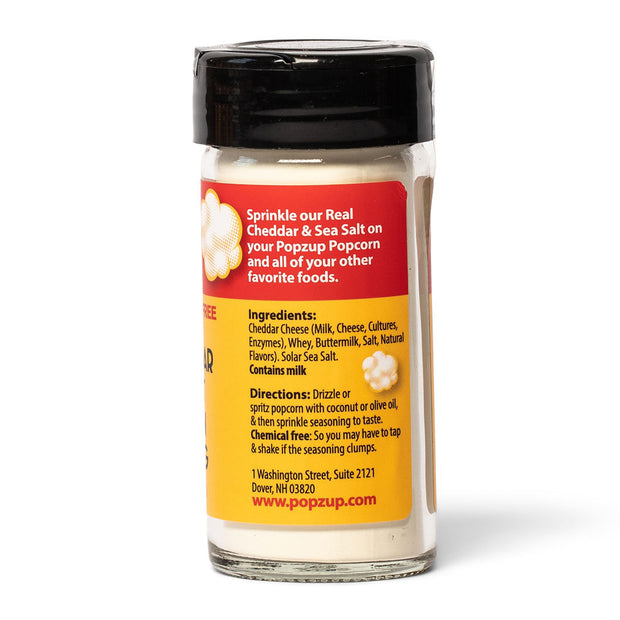 Real Cheddar & Sea Salt Seasoning Ingredients